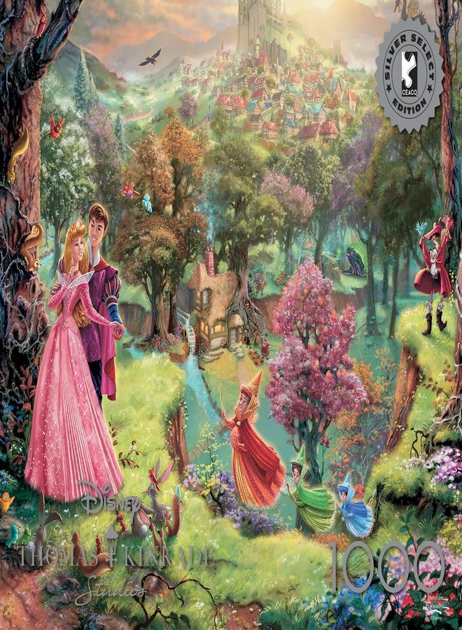 Ceaco Buffalo Games - Silver Select - TK Disney - Thomas Kinkade: Sleeping Beauty - 1000 Piece Jigsaw Puzzle for Adults -Challenging Puzzle Perfect for Game Nights - Finished Size is 26.75 x 19.75 - Image 2